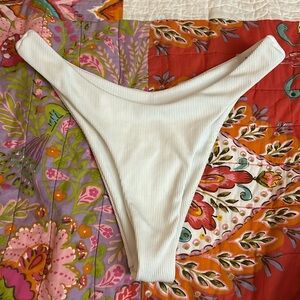 Shein white bikini bottoms